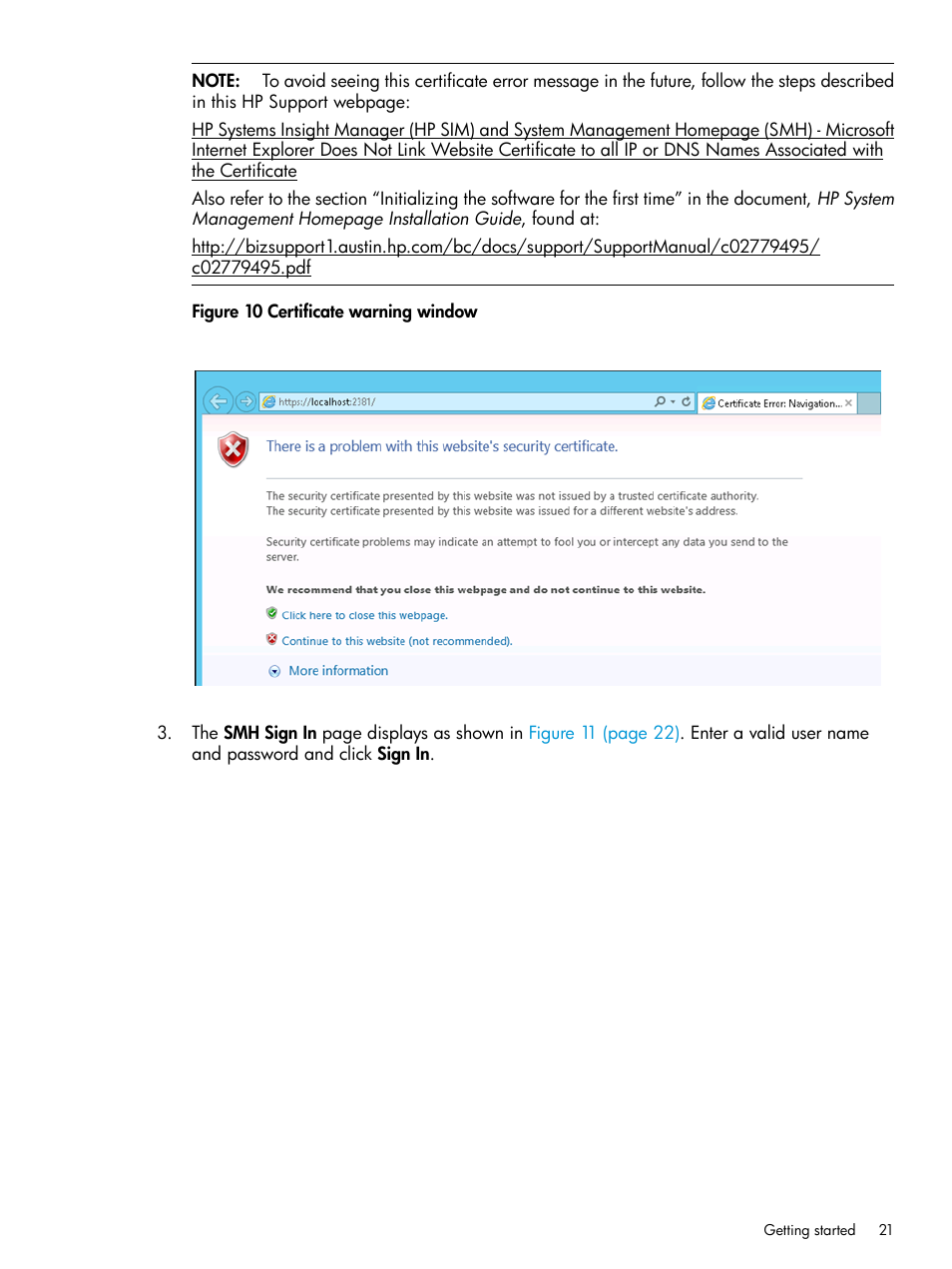 HP ProLiant DL980 G7 Server User Manual | Page 21 / 82