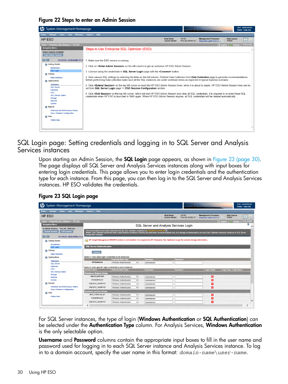 Setting | HP ProLiant DL980 G7 Server User Manual | Page 30 / 82