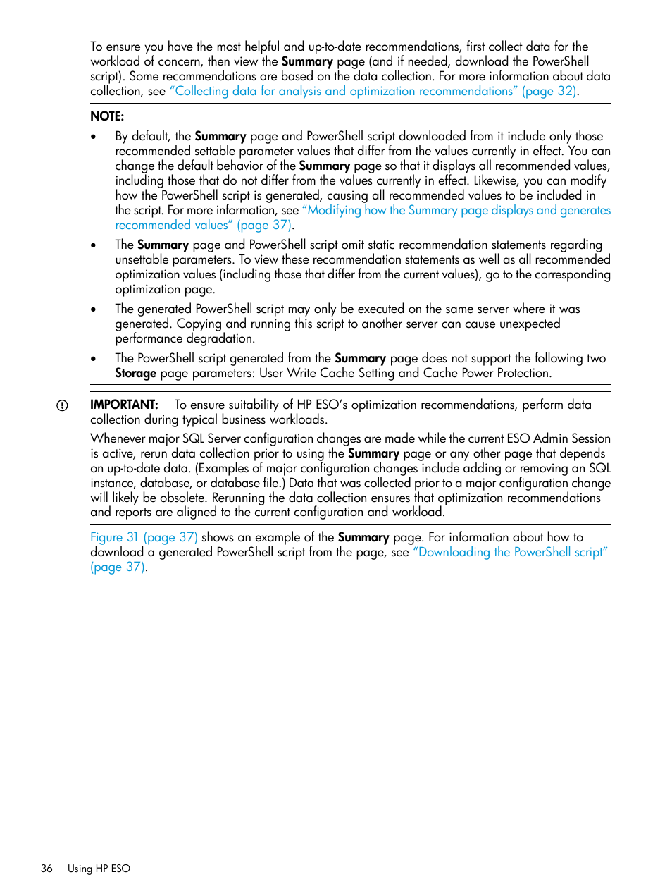 HP ProLiant DL980 G7 Server User Manual | Page 36 / 82