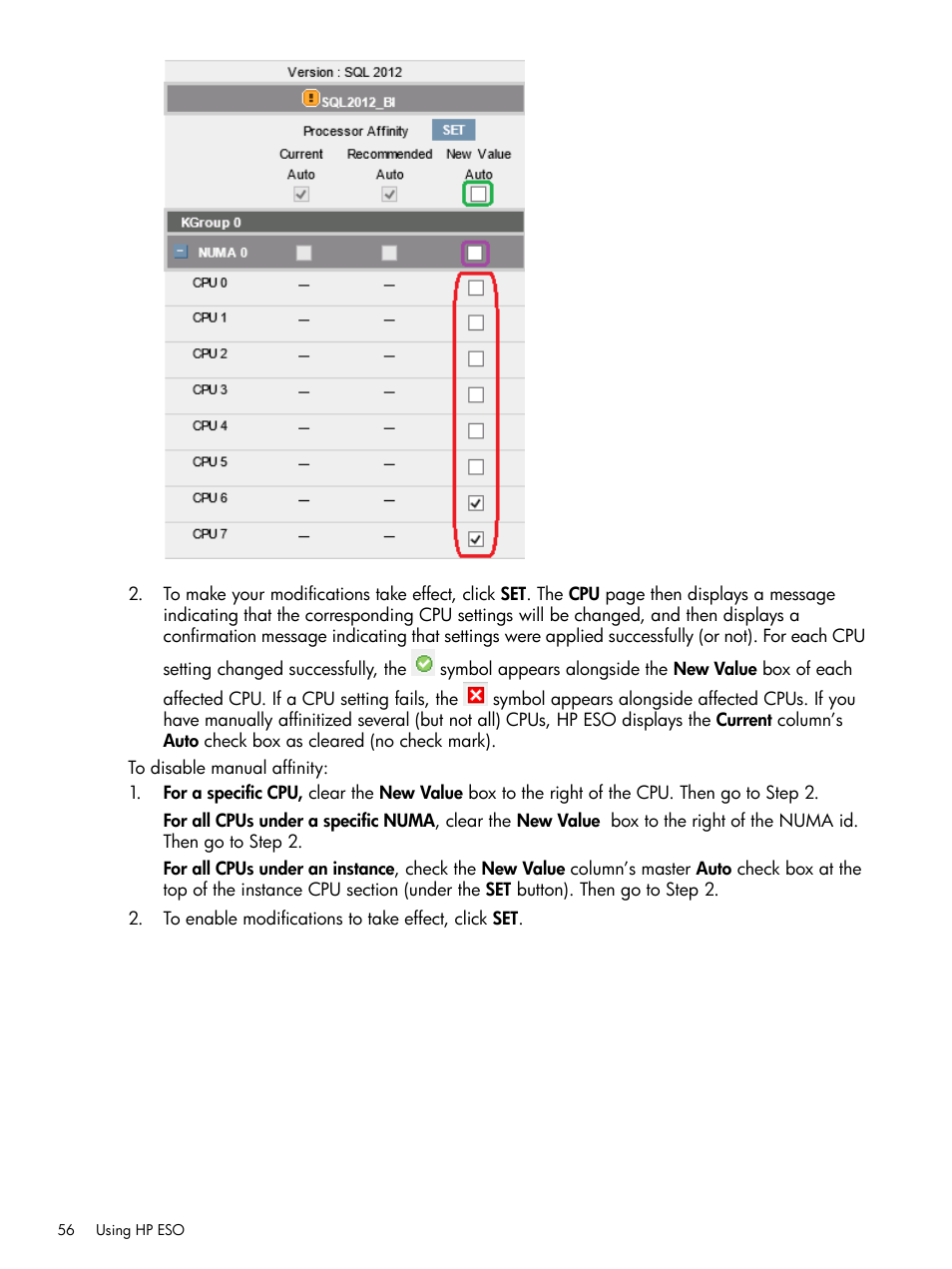 HP ProLiant DL980 G7 Server User Manual | Page 56 / 82