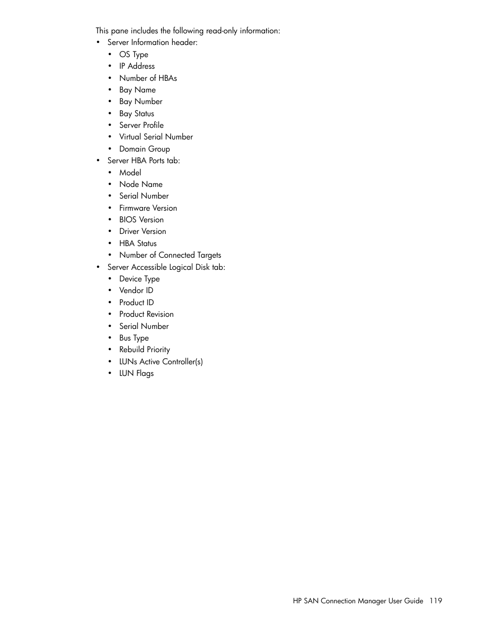 HP 8.20q Fibre Channel Switch User Manual | Page 119 / 162