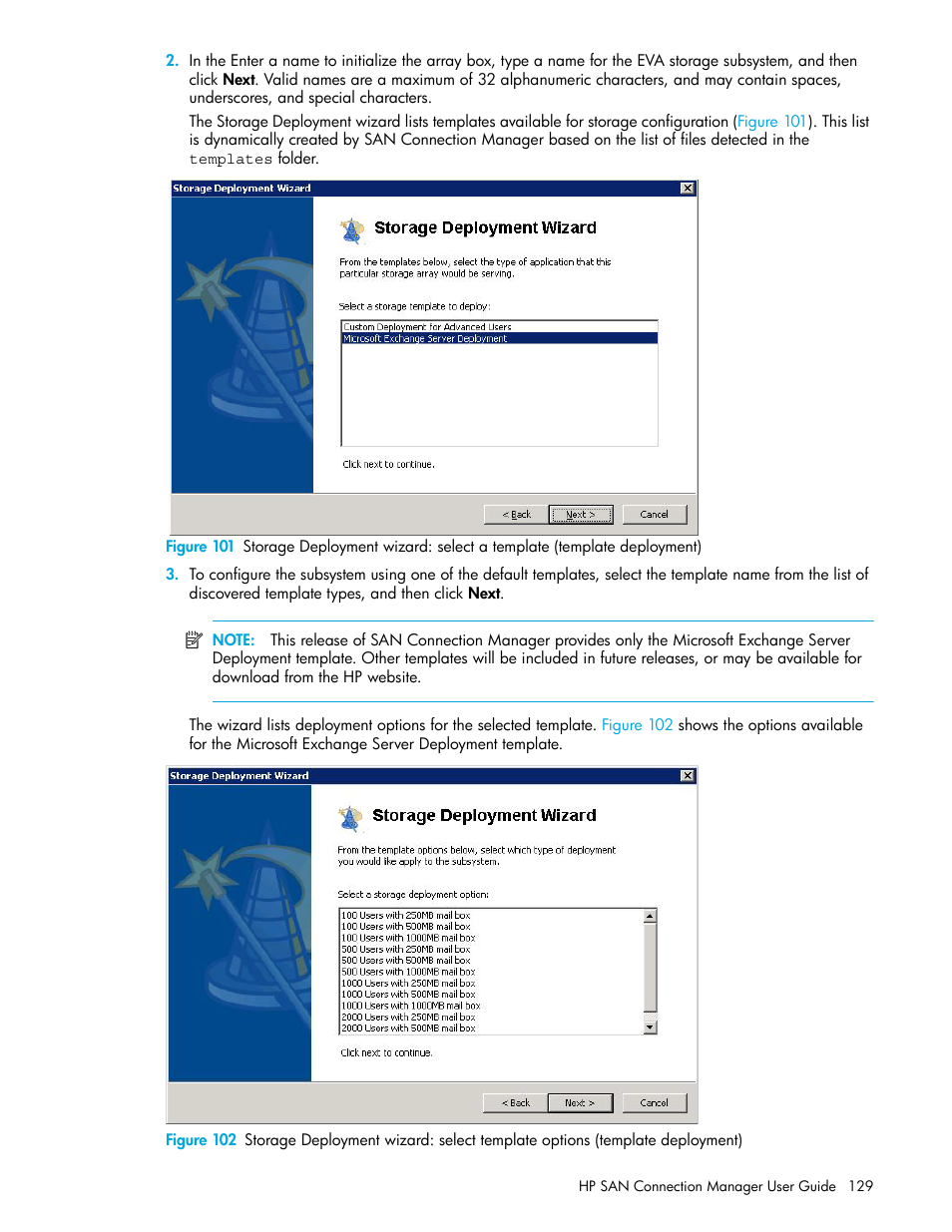 Step 2, Step 3 | HP 8.20q Fibre Channel Switch User Manual | Page 129 / 162