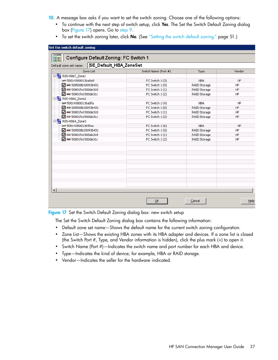 HP 8.20q Fibre Channel Switch User Manual | Page 37 / 162