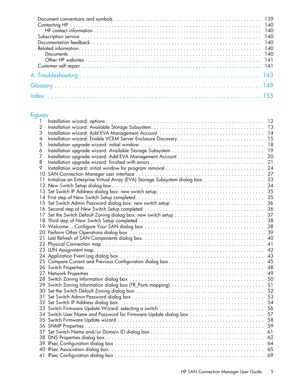 HP 8.20q Fibre Channel Switch User Manual | Page 5 / 162