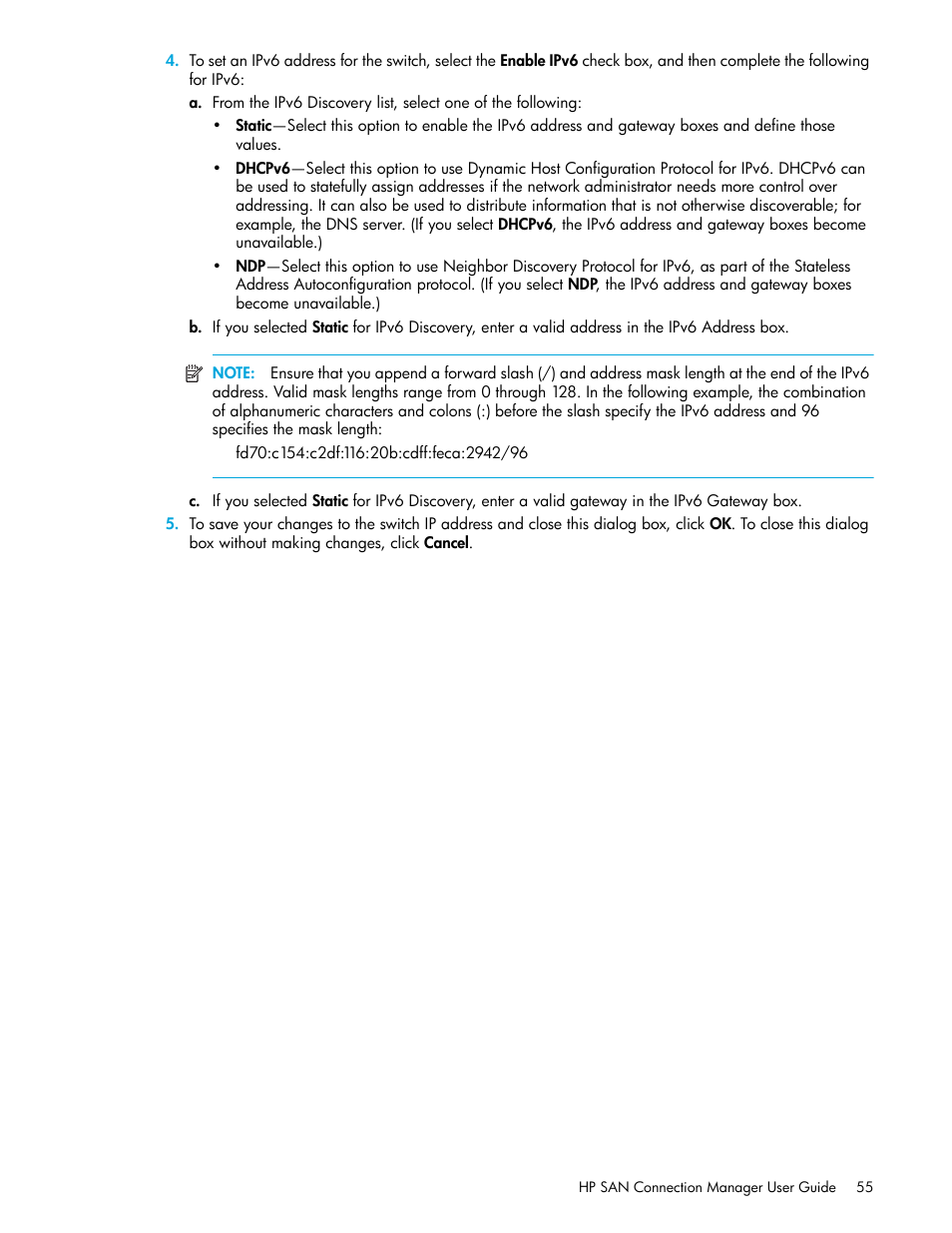 HP 8.20q Fibre Channel Switch User Manual | Page 55 / 162