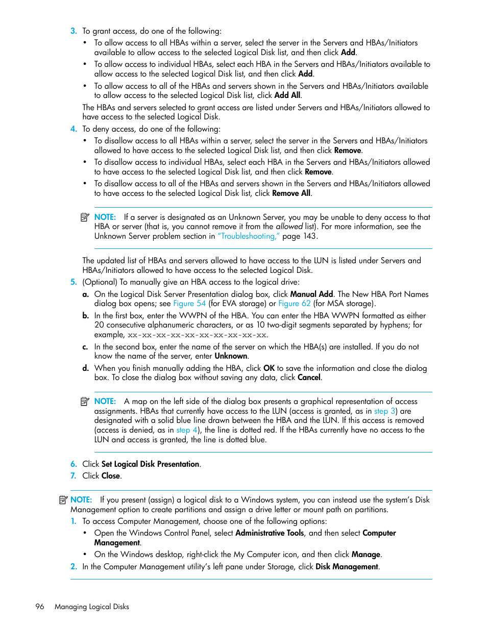 HP 8.20q Fibre Channel Switch User Manual | Page 96 / 162