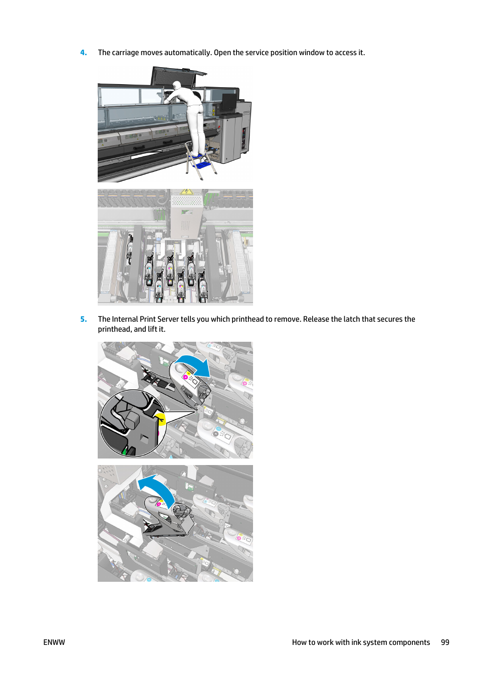 HP Latex 3000 Printer User Manual | Page 105 / 312