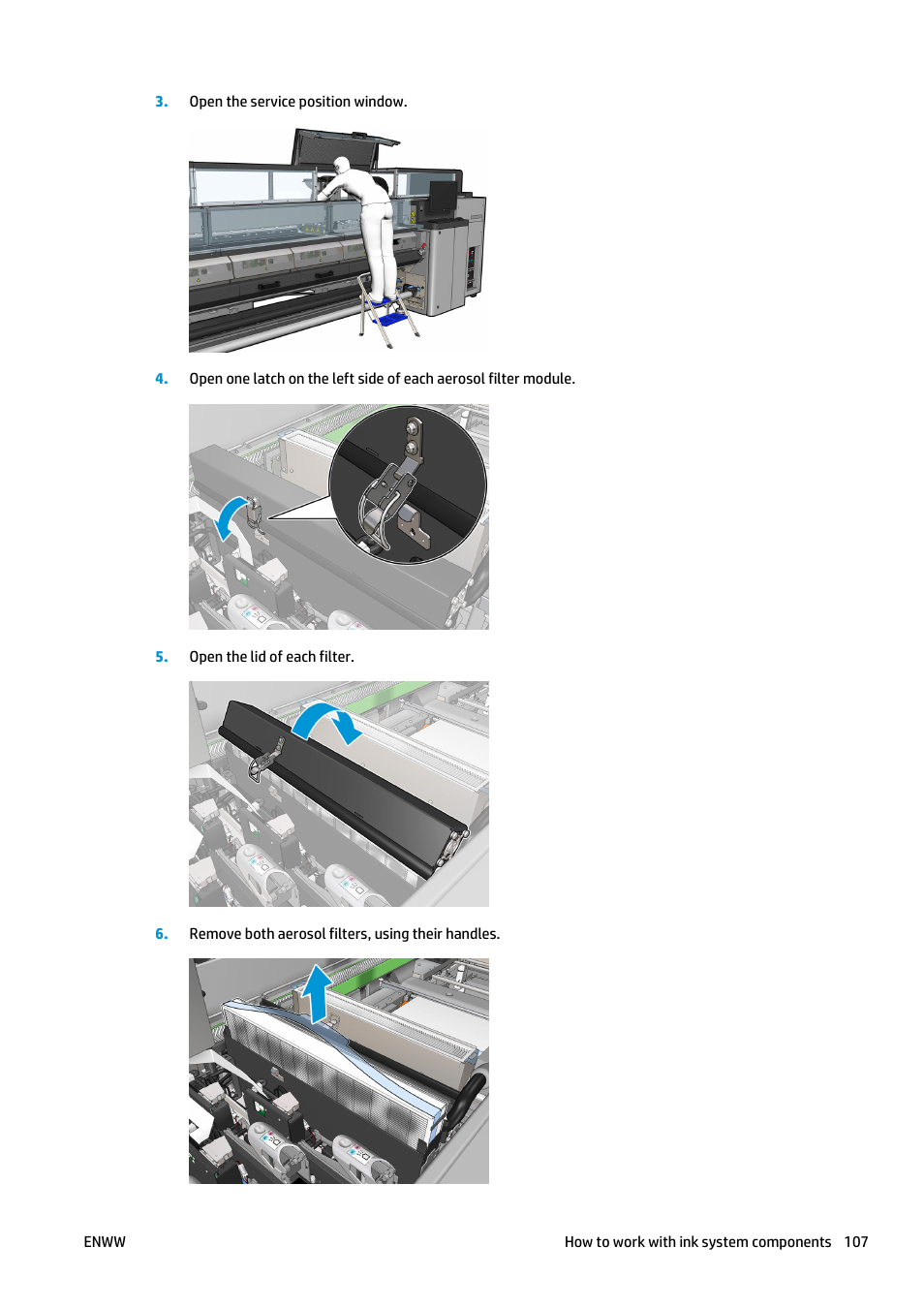 HP Latex 3000 Printer User Manual | Page 113 / 312