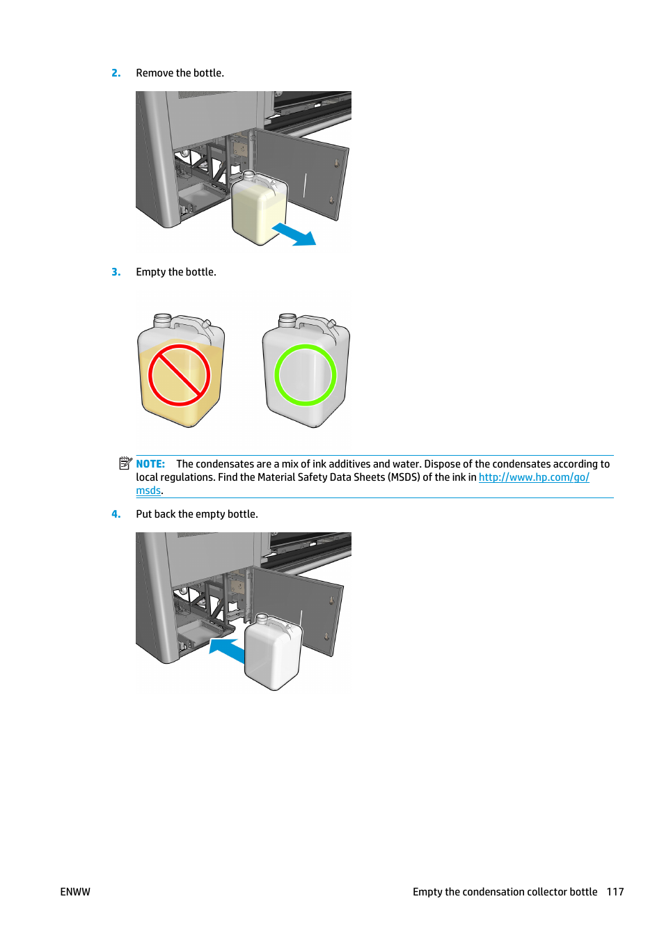 HP Latex 3000 Printer User Manual | Page 123 / 312