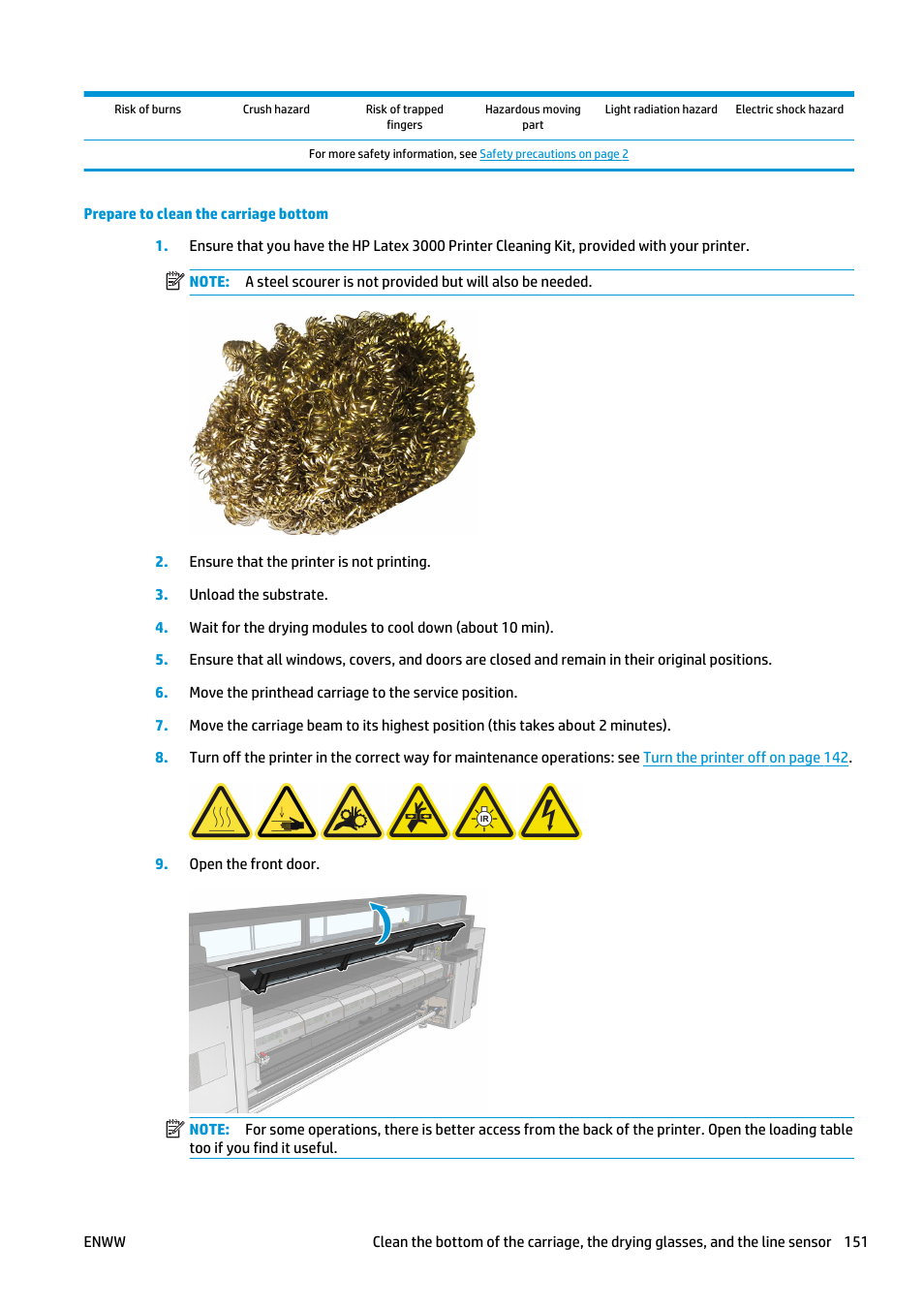 HP Latex 3000 Printer User Manual | Page 157 / 312
