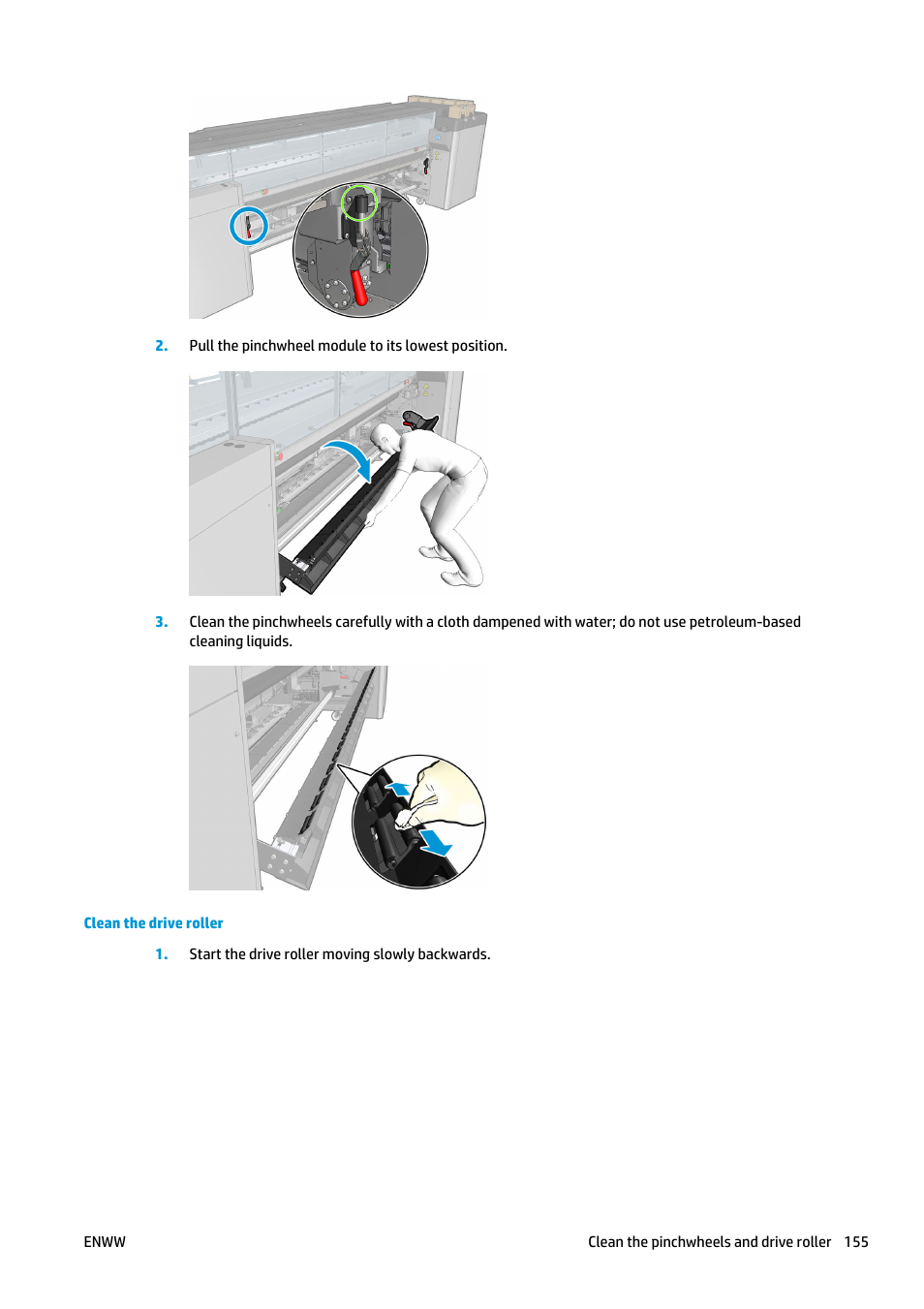 HP Latex 3000 Printer User Manual | Page 161 / 312