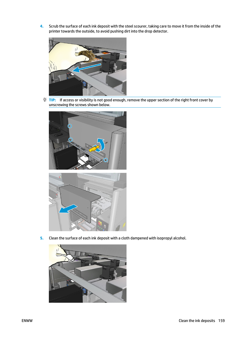 HP Latex 3000 Printer User Manual | Page 165 / 312