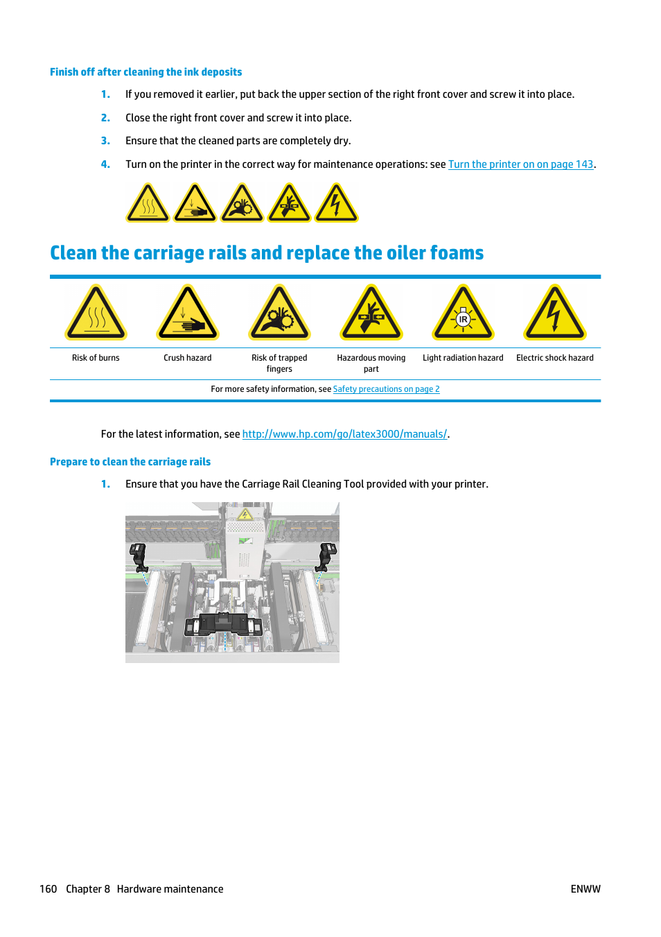 HP Latex 3000 Printer User Manual | Page 166 / 312