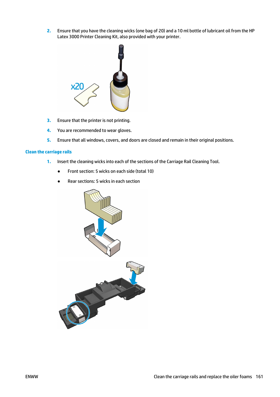 HP Latex 3000 Printer User Manual | Page 167 / 312