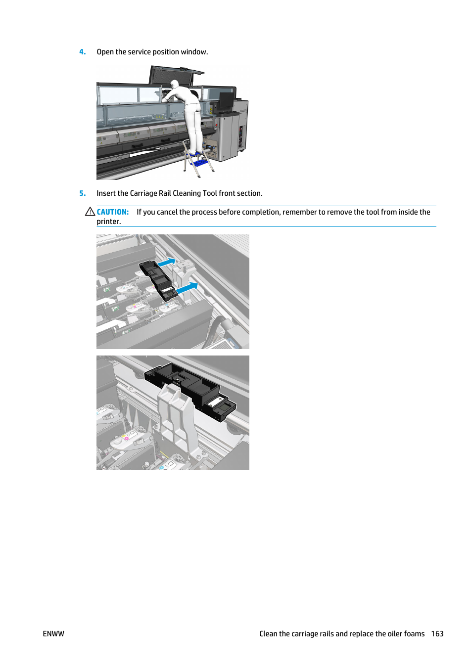 HP Latex 3000 Printer User Manual | Page 169 / 312