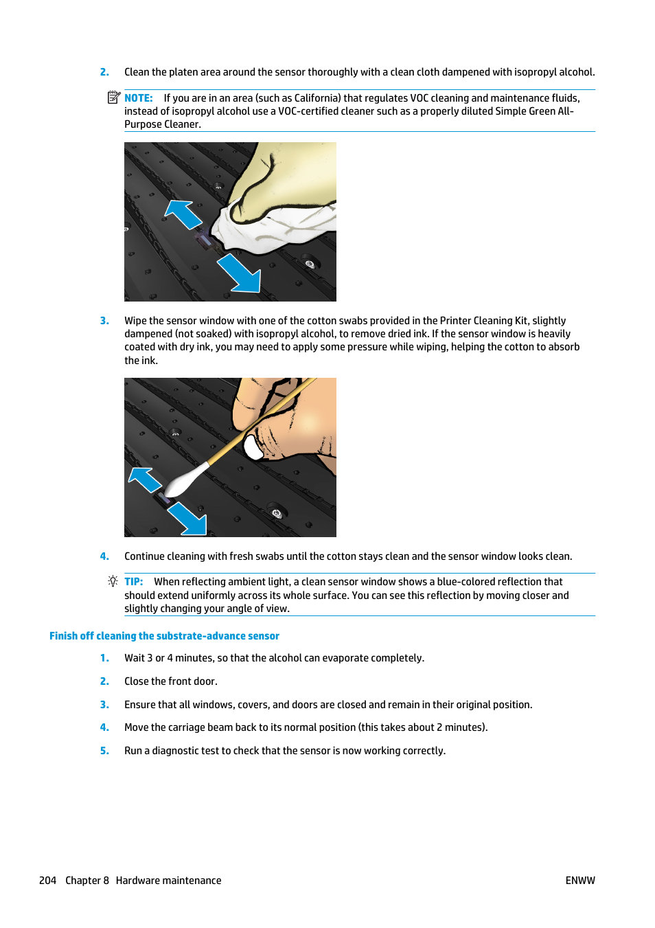 HP Latex 3000 Printer User Manual | Page 210 / 312