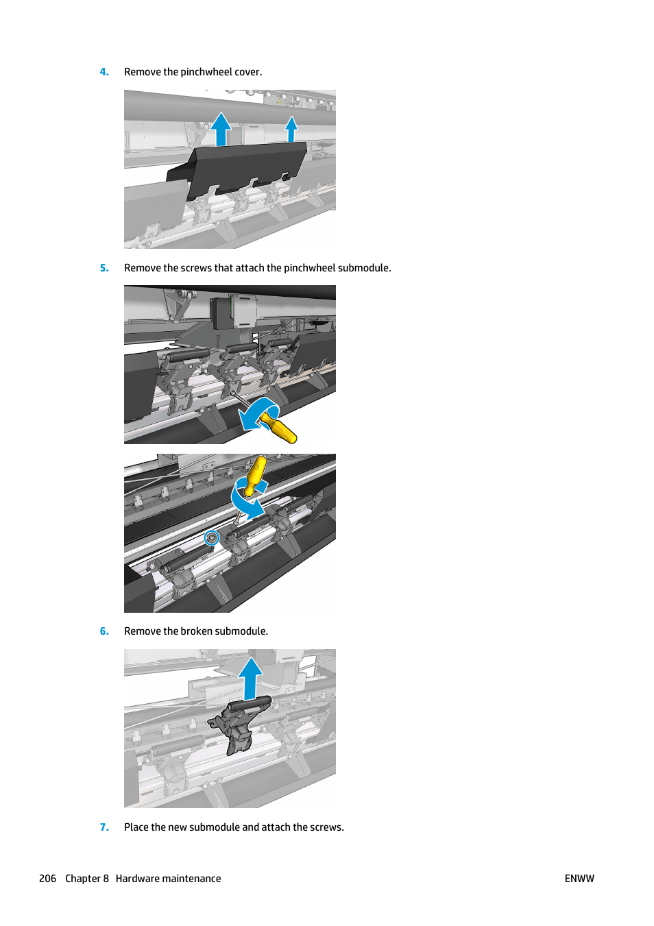 HP Latex 3000 Printer User Manual | Page 212 / 312