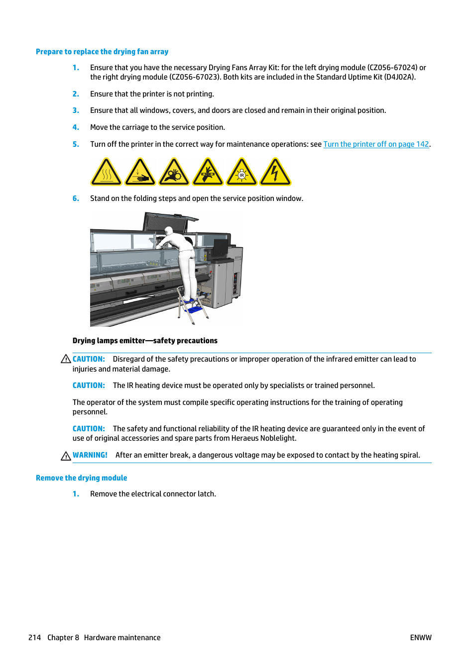 HP Latex 3000 Printer User Manual | Page 220 / 312
