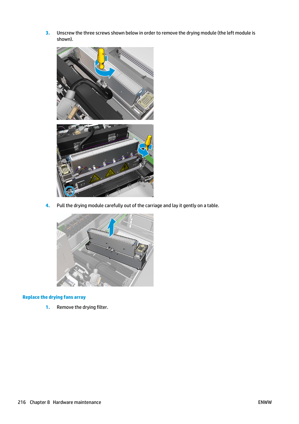 HP Latex 3000 Printer User Manual | Page 222 / 312