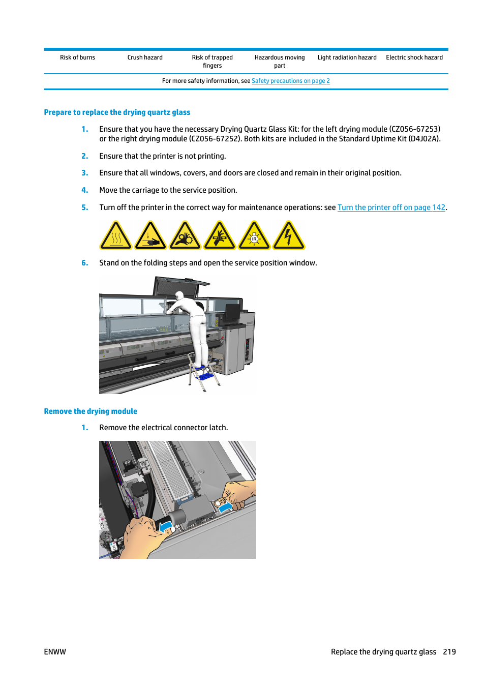 HP Latex 3000 Printer User Manual | Page 225 / 312