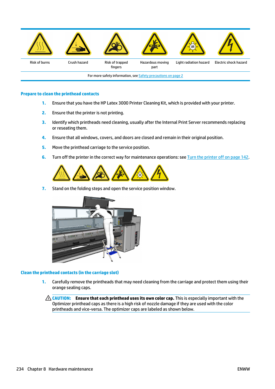 HP Latex 3000 Printer User Manual | Page 240 / 312