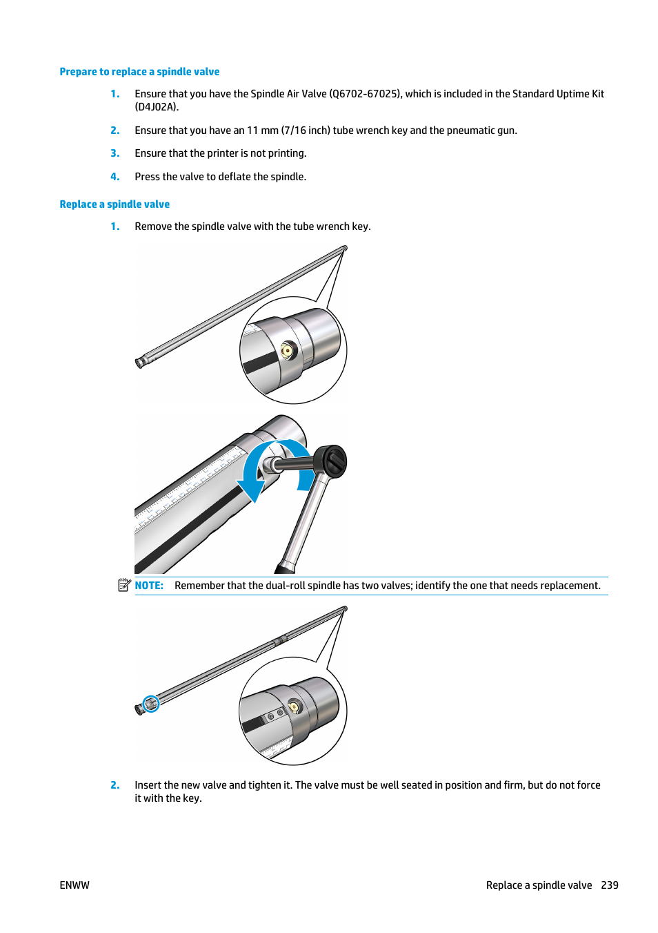 HP Latex 3000 Printer User Manual | Page 245 / 312