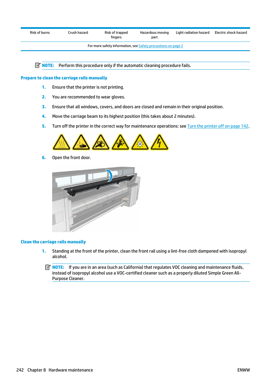 HP Latex 3000 Printer User Manual | Page 248 / 312