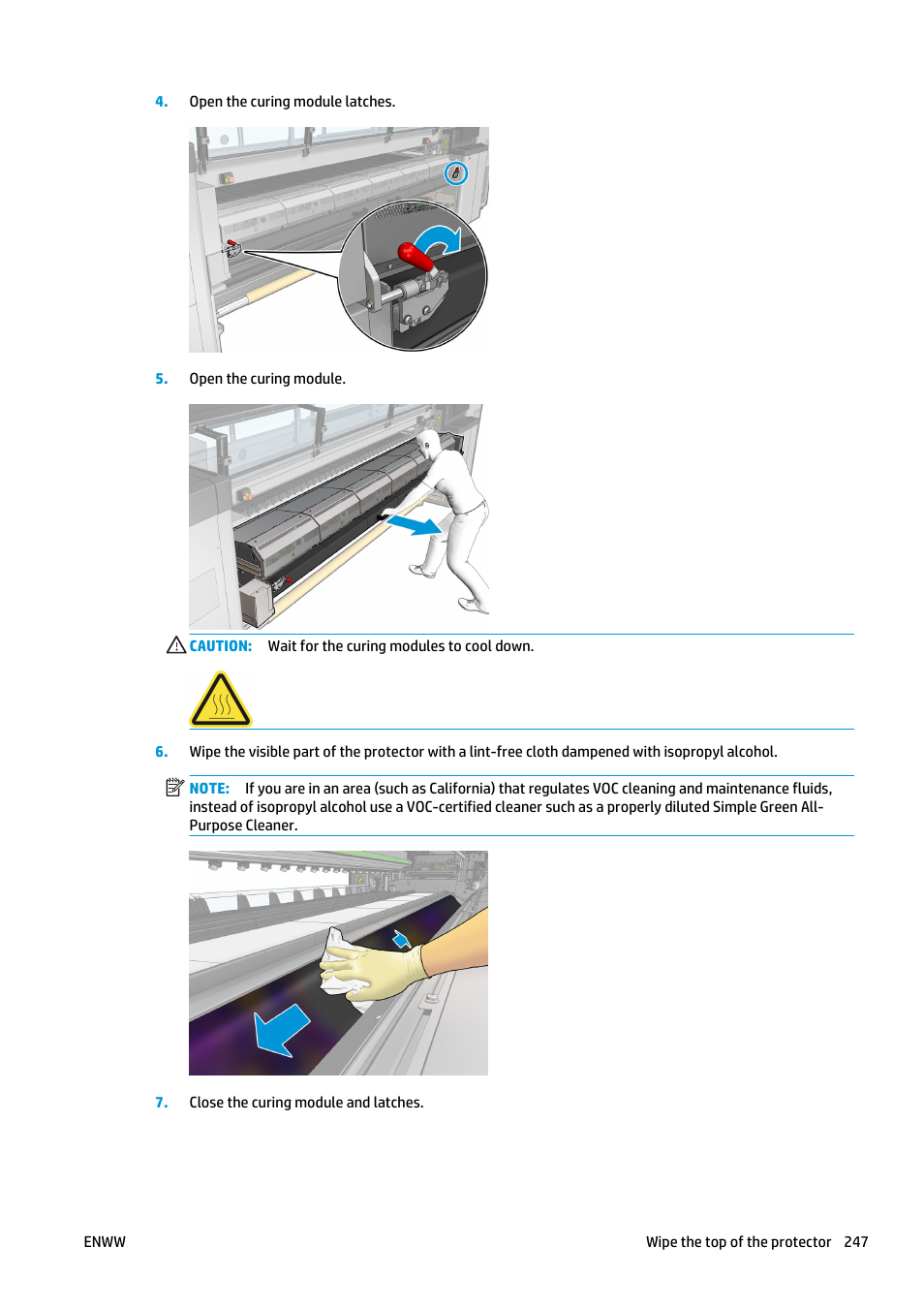 HP Latex 3000 Printer User Manual | Page 253 / 312