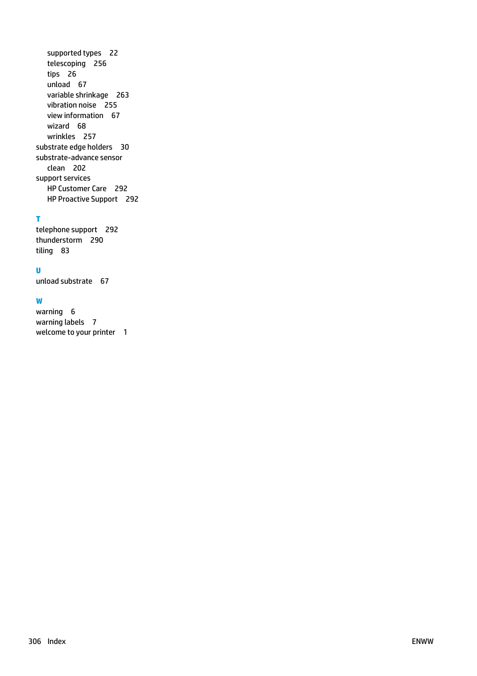 HP Latex 3000 Printer User Manual | Page 312 / 312