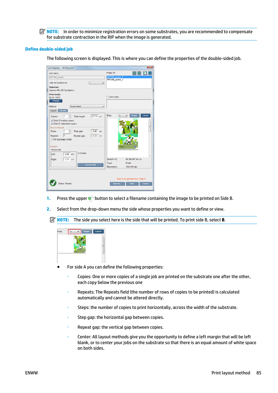 Recommended, see | HP Latex 3000 Printer User Manual | Page 91 / 312