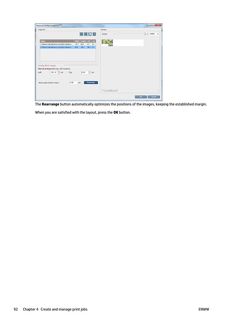 HP Latex 3000 Printer User Manual | Page 98 / 312