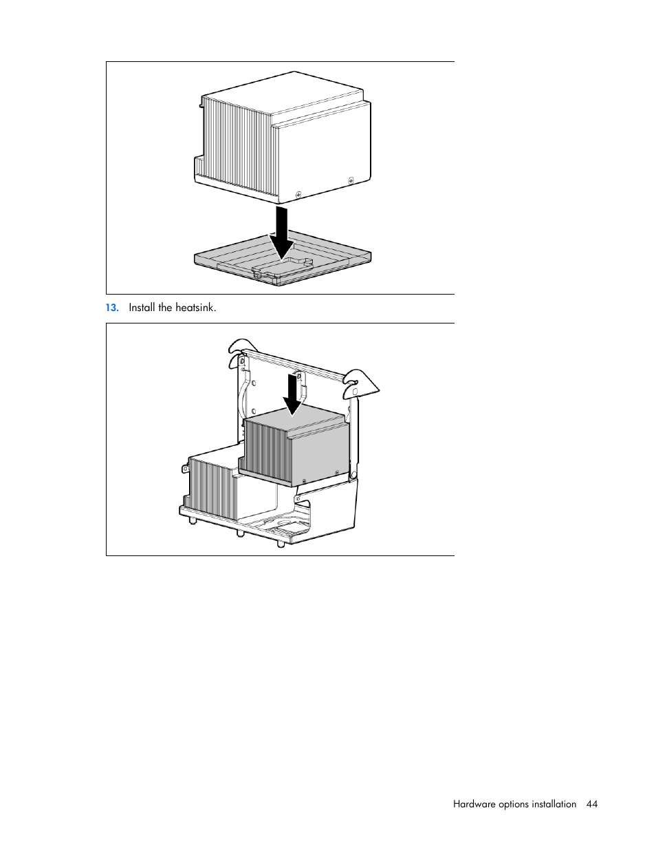 HP ProLiant DL380 G7 Server User Manual | Page 44 / 127