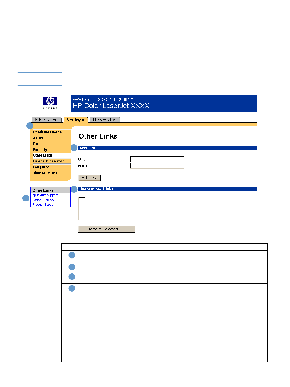Other links | HP LaserJet 4200 Printer series User Manual | Page 34 / 48