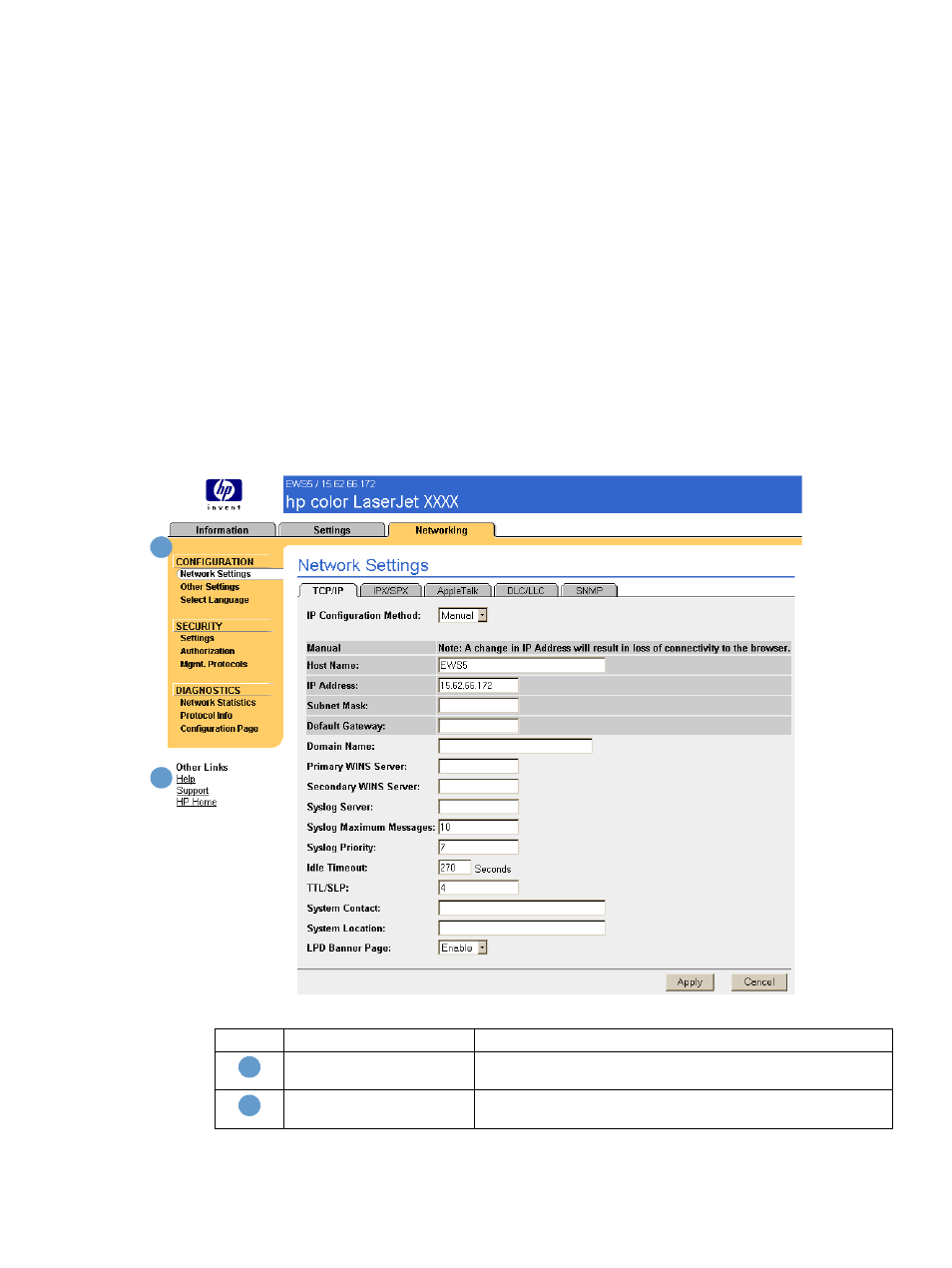 Overview, Managing network operation from the, Managing network operation | HP LaserJet 4200 Printer series User Manual | Page 39 / 48