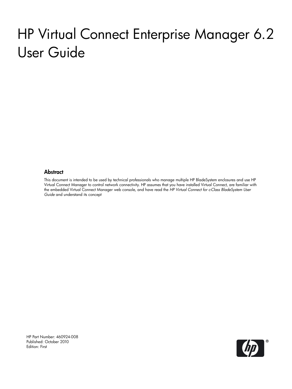 HP Insight Management-Software User Manual | 129 pages