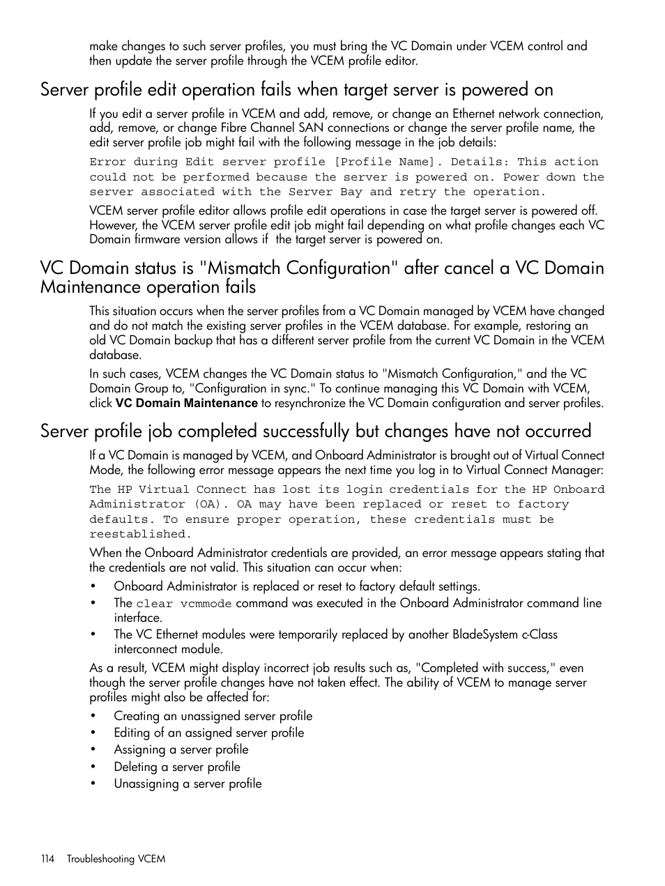 HP Insight Management-Software User Manual | Page 114 / 129