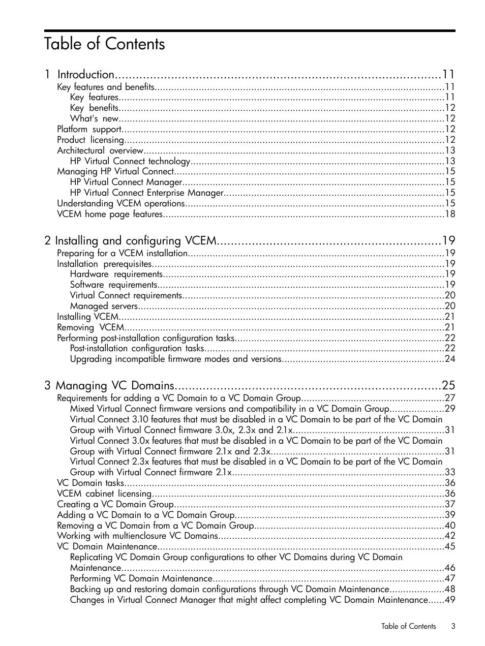 HP Insight Management-Software User Manual | Page 3 / 129