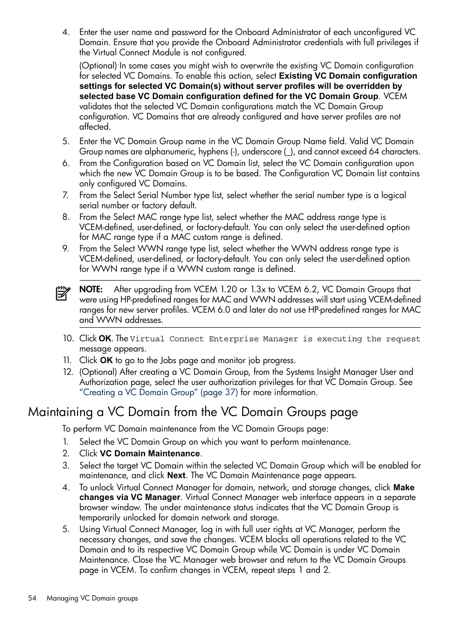 HP Insight Management-Software User Manual | Page 54 / 129