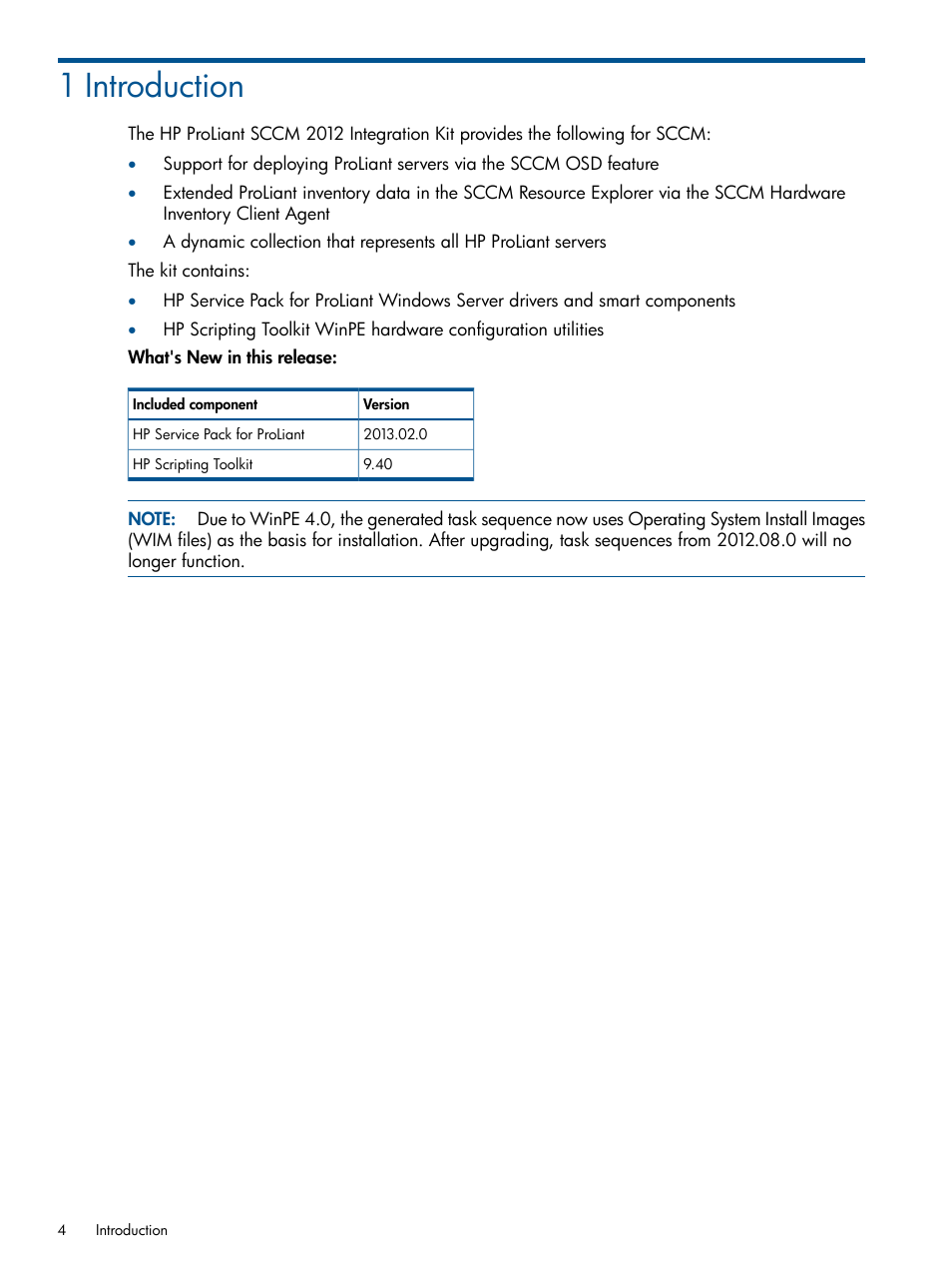 1 introduction | HP OneView for Microsoft System Center User Manual | Page 4 / 23