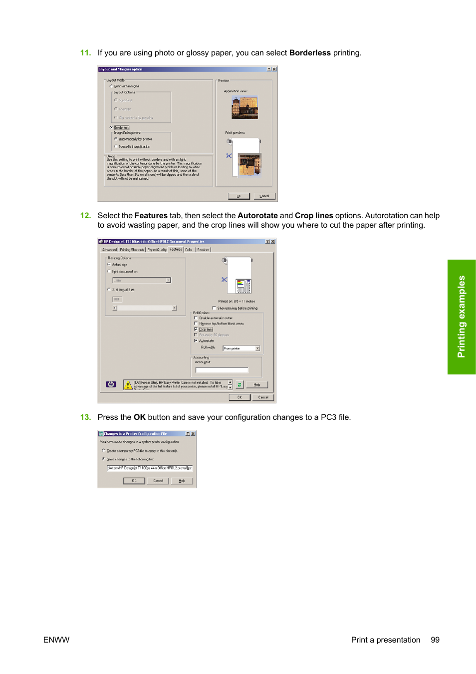 HP Designjet T1100 MFP series User Manual | Page 111 / 220