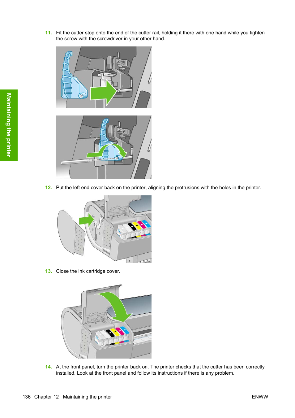 HP Designjet T1100 MFP series User Manual | Page 148 / 220