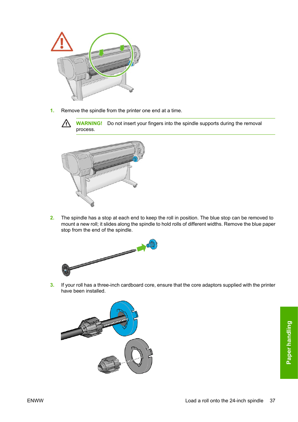 HP Designjet T1100 MFP series User Manual | Page 49 / 220