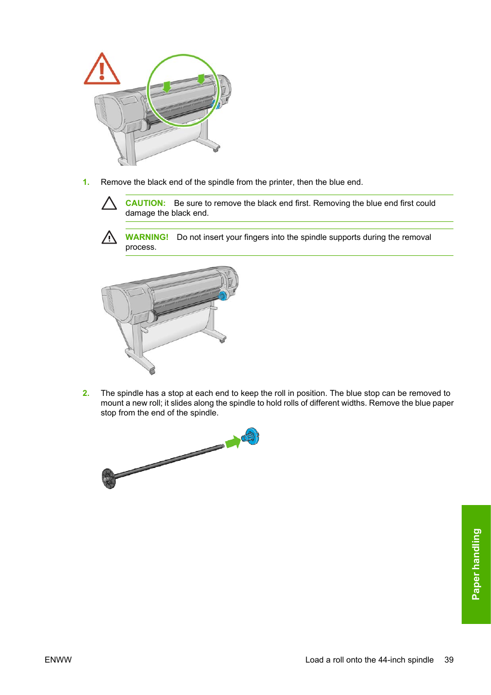 HP Designjet T1100 MFP series User Manual | Page 51 / 220