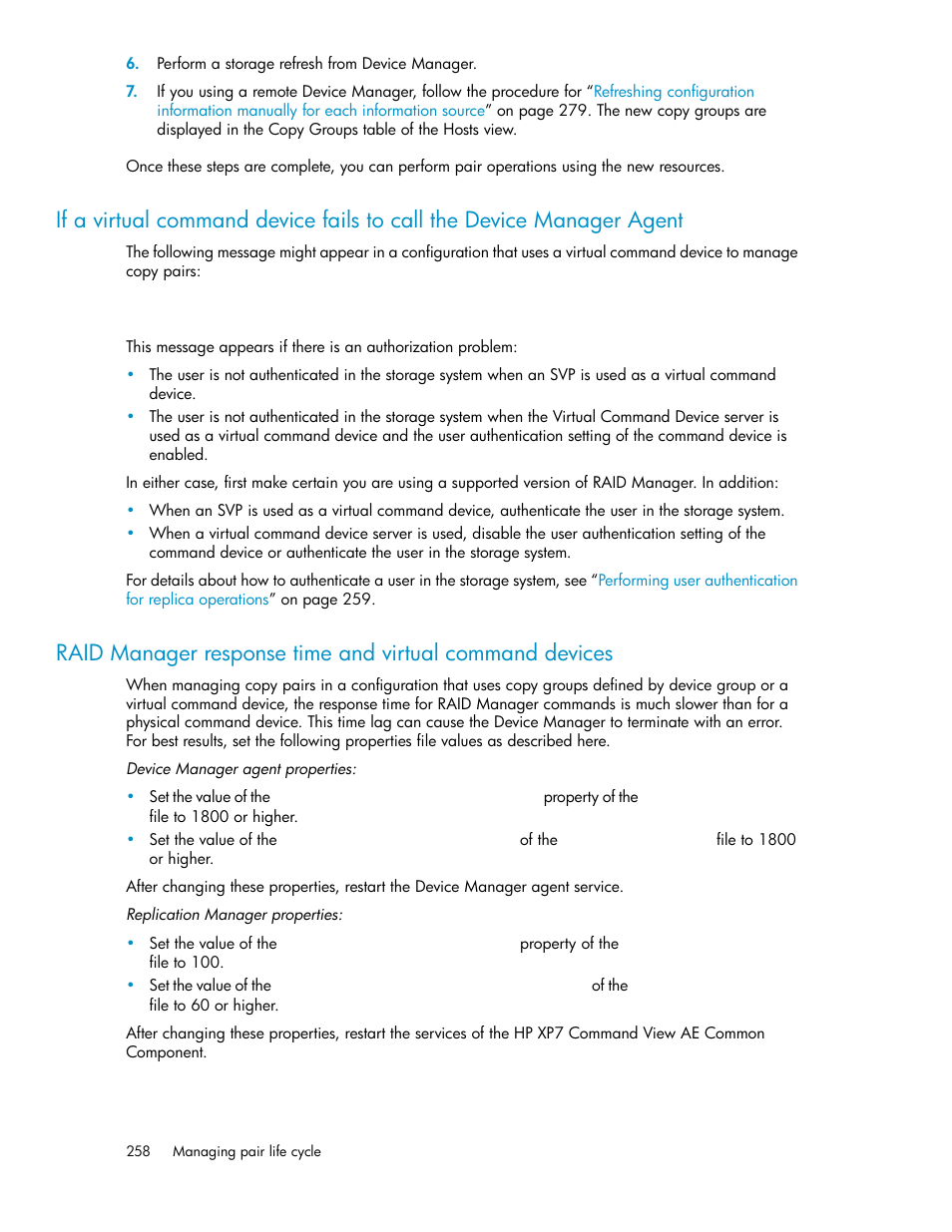 HP XP P9000 Command View Advanced Edition Software User Manual | Page 258 / 496