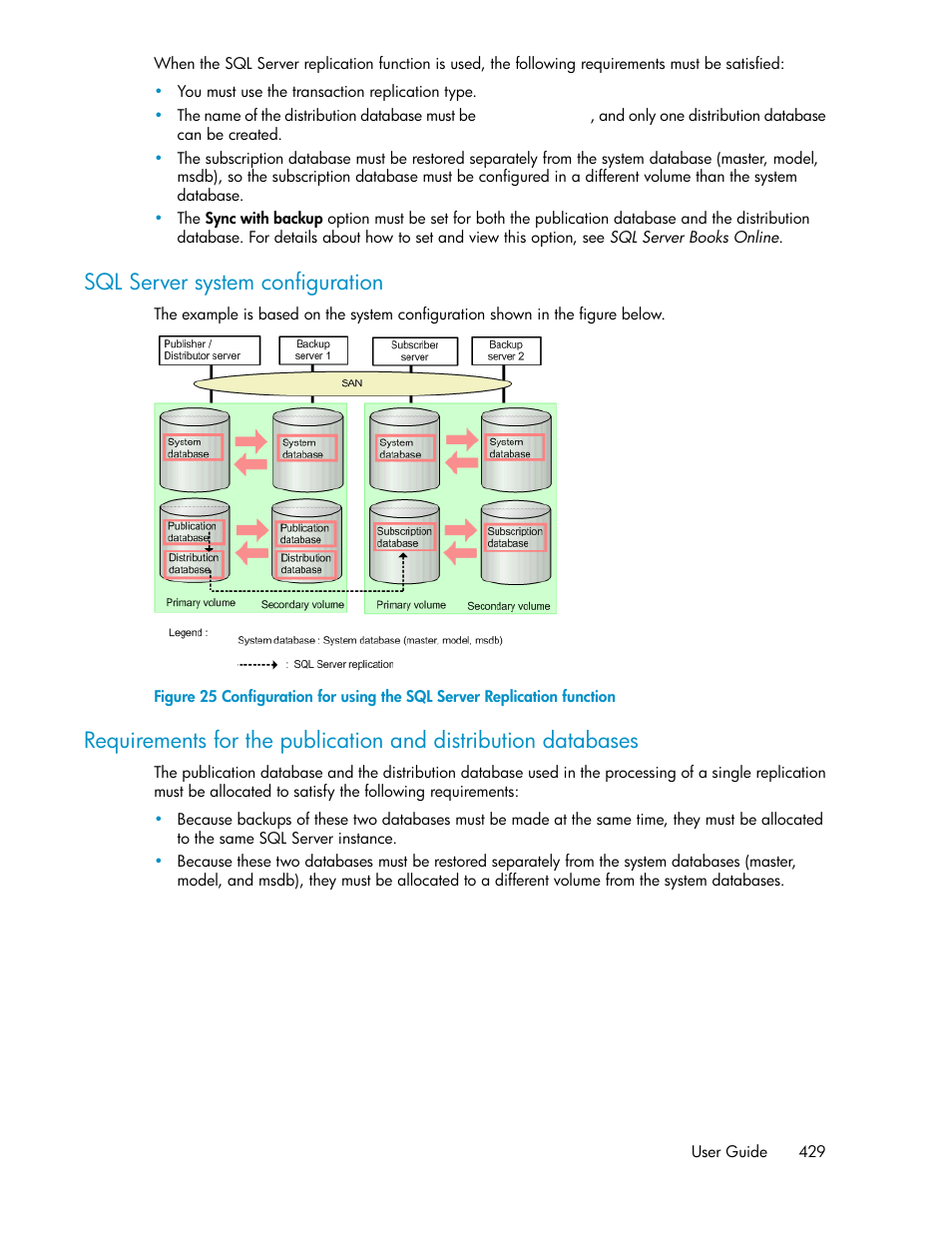 Sql server system configuration | HP XP P9000 Command View Advanced Edition Software User Manual | Page 429 / 496
