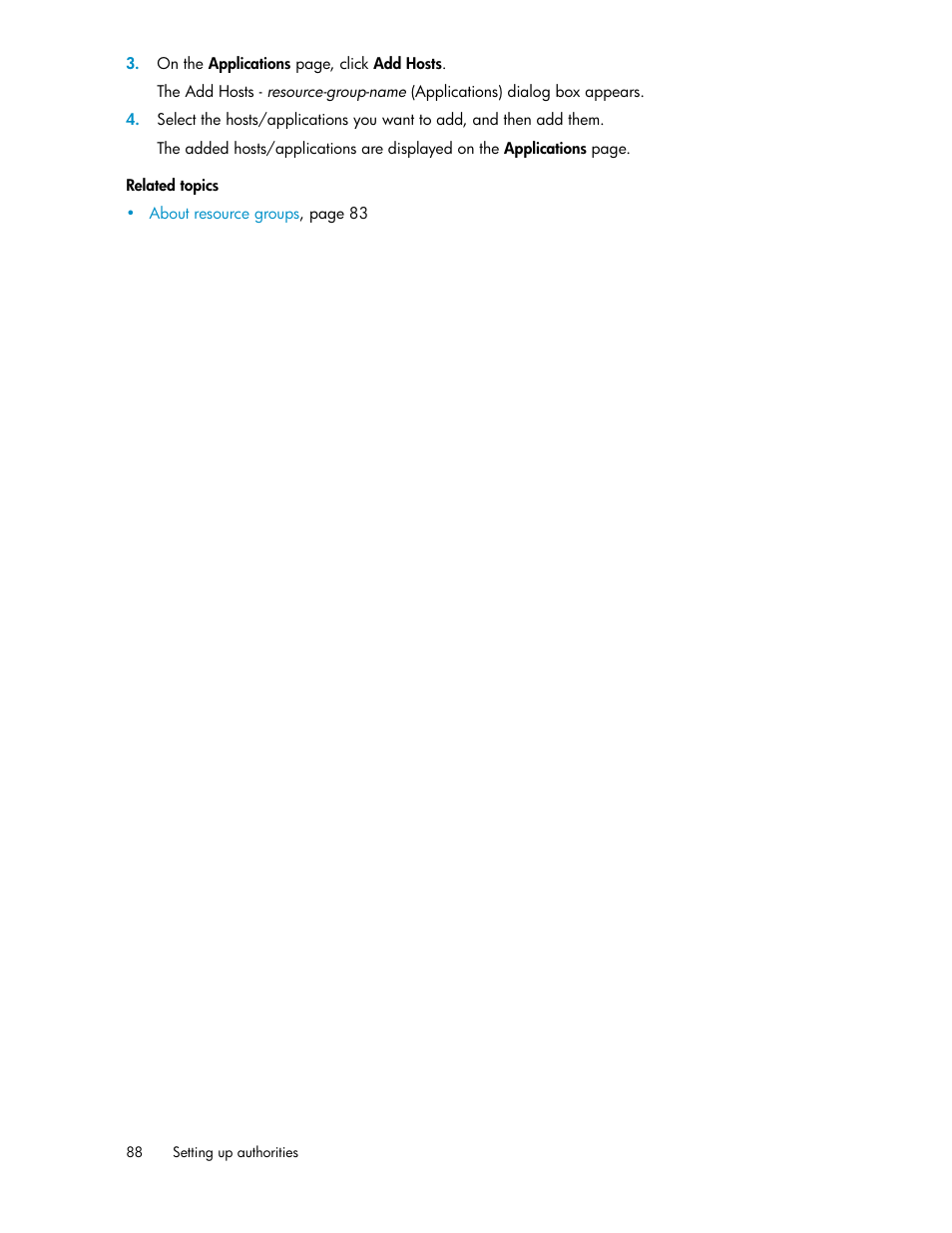HP XP P9000 Command View Advanced Edition Software User Manual | Page 88 / 496