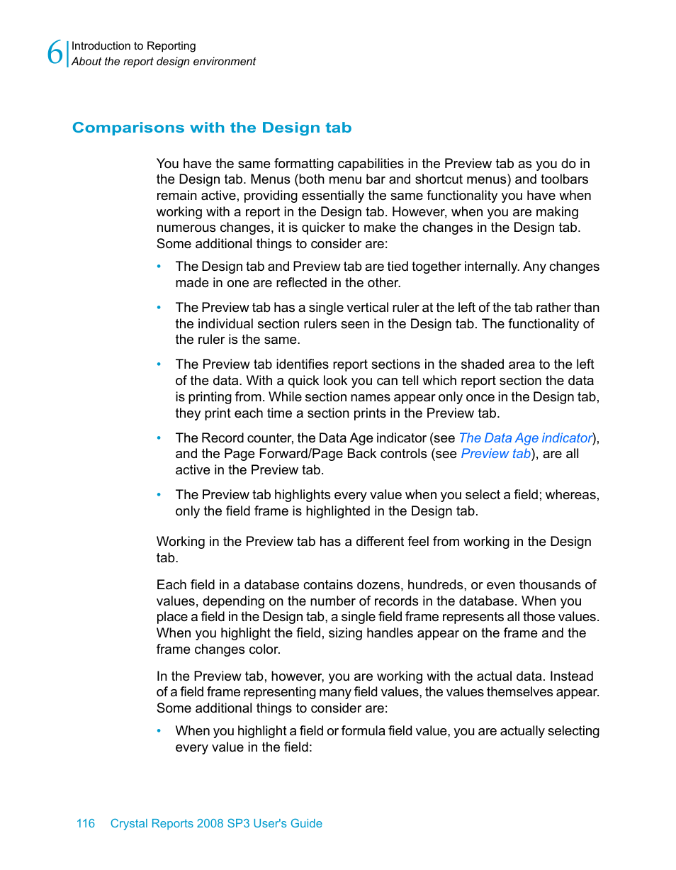 Comparisons with the design tab | HP Intelligent Management Center Standard Software Platform User Manual | Page 116 / 814