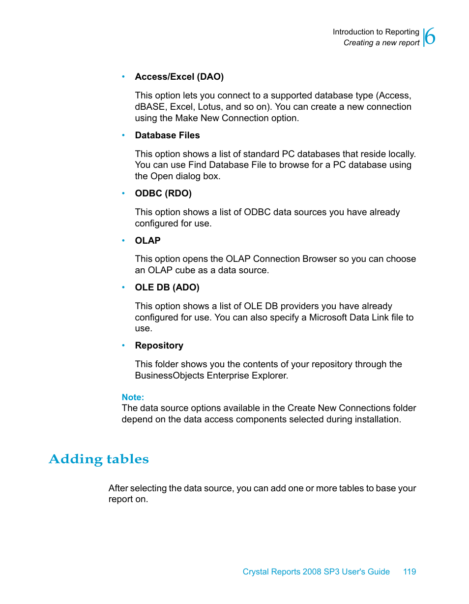 Adding tables | HP Intelligent Management Center Standard Software Platform User Manual | Page 119 / 814