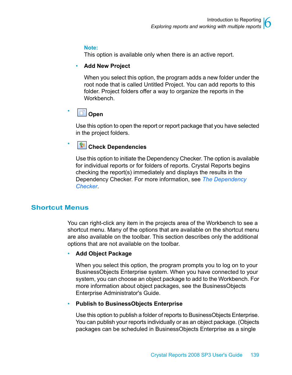 Shortcut menus | HP Intelligent Management Center Standard Software Platform User Manual | Page 139 / 814