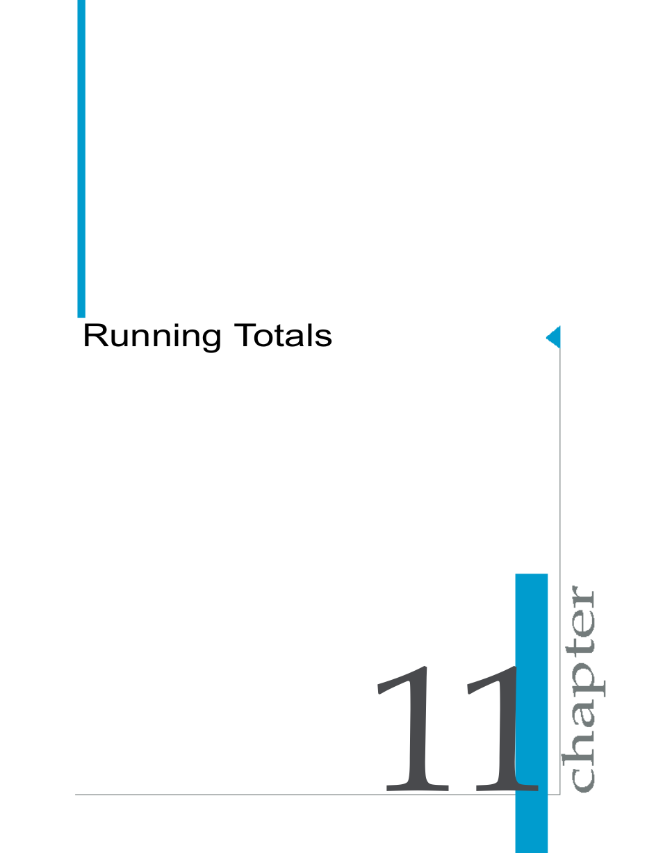 Running totals, Chapter 11 | HP Intelligent Management Center Standard Software Platform User Manual | Page 259 / 814